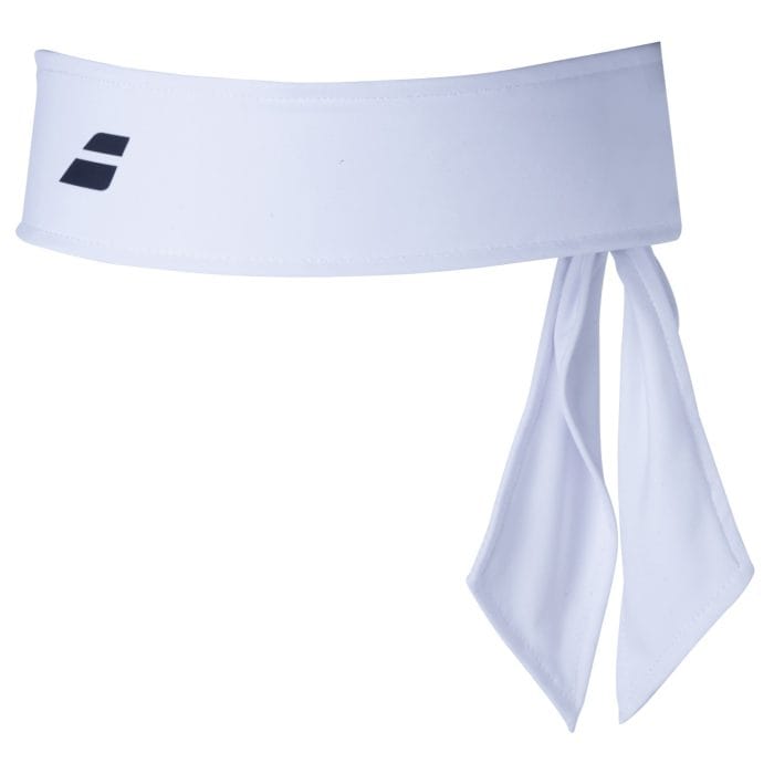 Babolat TIE HEADBAND __ White/Sodalite Blue