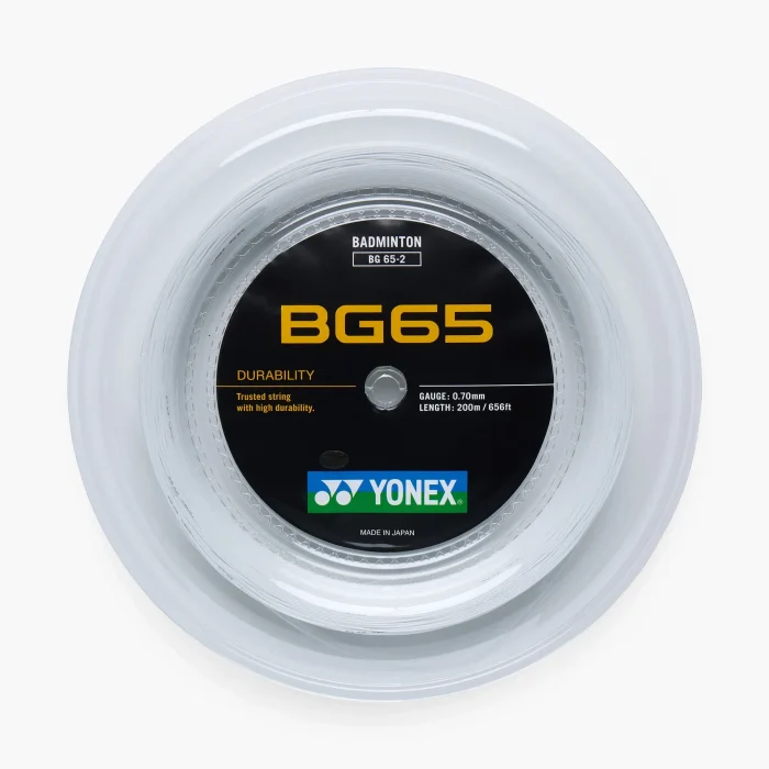 YONEX BG65 __ WHITE __ 200M