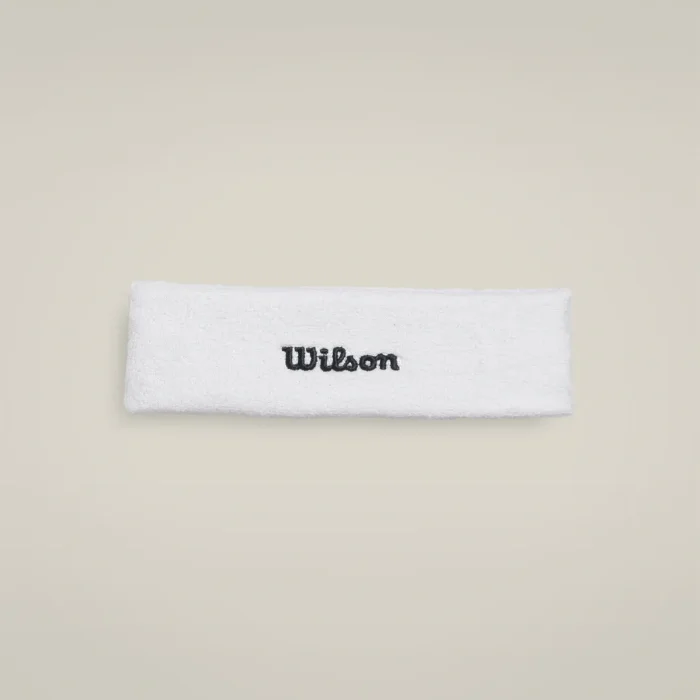 Wilson HEADBAND __ BRIGHT WHITE