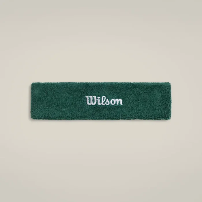 Wilson HEADBAND __ FIELD GREEN