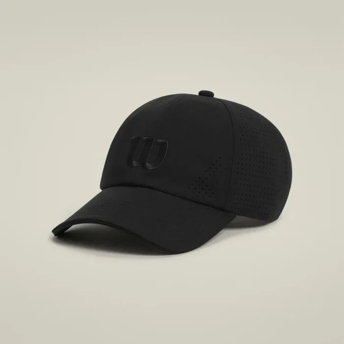Wilson ACTIVE PERFORATED CAP __ BLACK __ XL