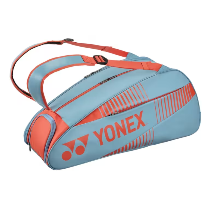 YONEX ACTIVE RACQUET BAG (6PCS) __ BLUE GRAY