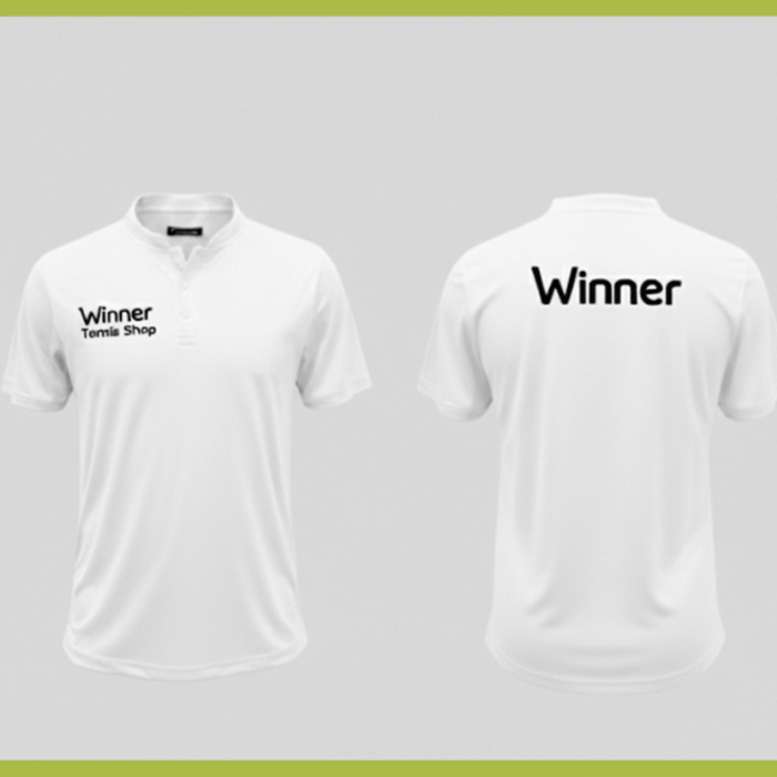 Winner T-shirt and Short __ White __ S
