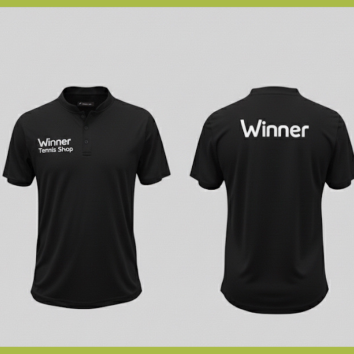 Winner T-shirt and Short __ Black __ S
