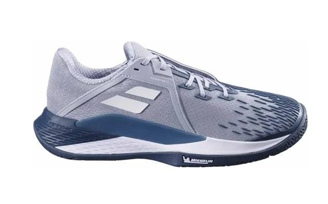 Babolat PROPULSE FURY 3 AC M __ Grey/White __ 42