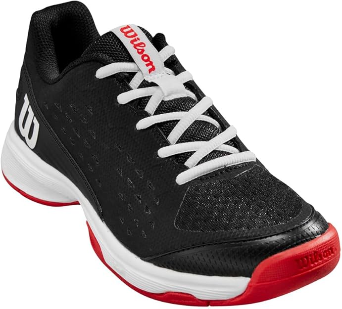 Wilson RuSH PRO JR L BLACK/WILSON RED / WHITE __ 32