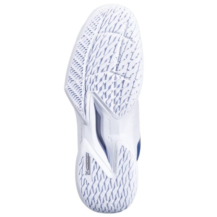 Babolat JET TERE 2 AC WIM MEN __ White/Blue Navy __ 44.5