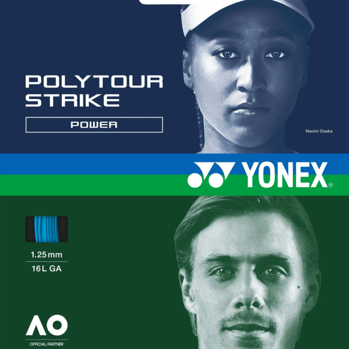YONEX POLYTOUR STRIKE 125 __ Blue __ 12M