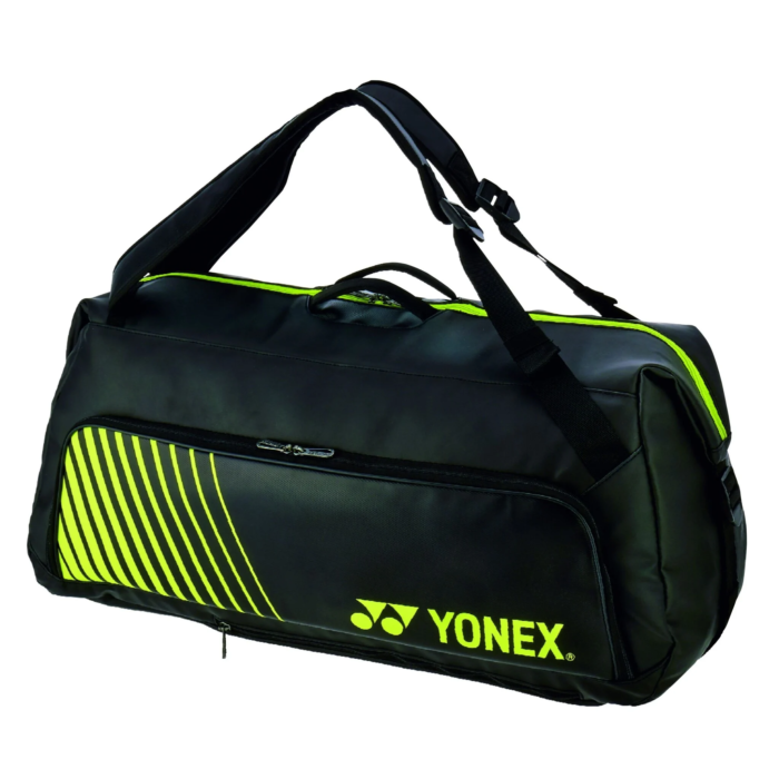 YONEX ACTIVE TOURNAMENT BAG __ BLACK / LIME GREEN