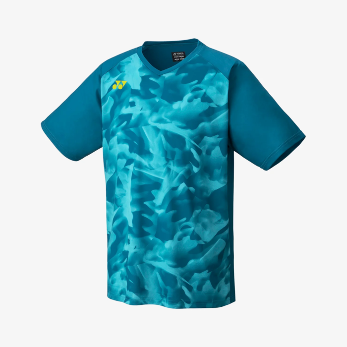YONEX MEN'S CREW NECK SHIRT __ Blue Green __ S